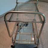 Art deco style bar cart
