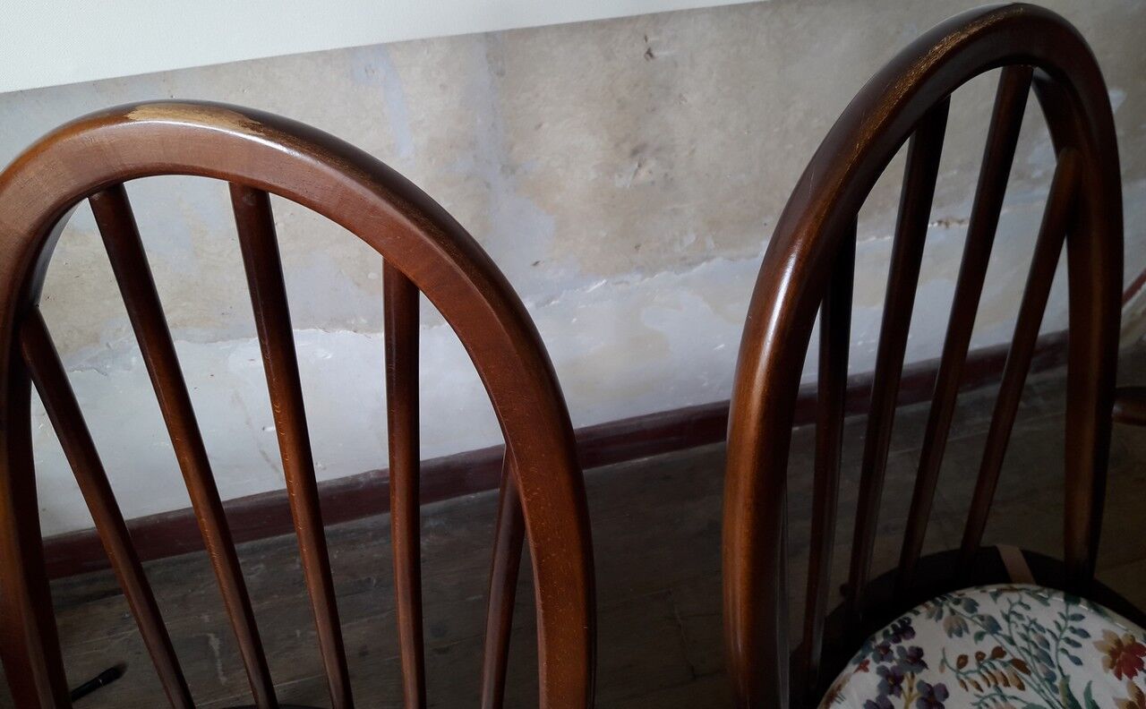 Pair of ercol chairs
