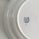 Set of 2 Boch soup plates, Copenhagen decor