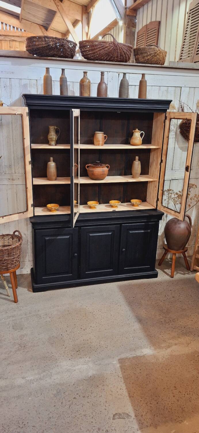 Antique 2-piece sideboard
