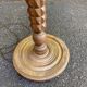 Art Deco floor lamp in solid wood in the style of Charles Dudouyt 1950
