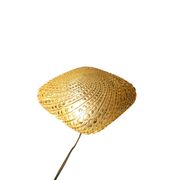 Glashutte Limburg - Tynell style - ceiling lamp - amber - 3rd quarter 20th