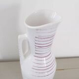 Large ceramic pitcher vase from the 60s/70s