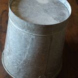Charcoal bucket zinc garden