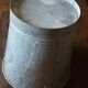 Charcoal bucket zinc garden
