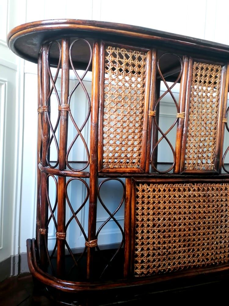 Rattan and canning bar, 1960