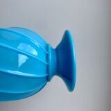Turquoise blue opaline vase early twentieth century