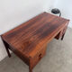 Old Danish Scandinavian desk in rosewood veneer designed by Christian Linneberg