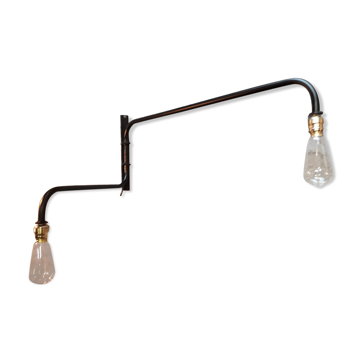 Wall light orientable wall