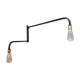 Wall light orientable wall