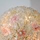 Amazing set of 2 Murano glass ceiling flower by Seguso for Venini