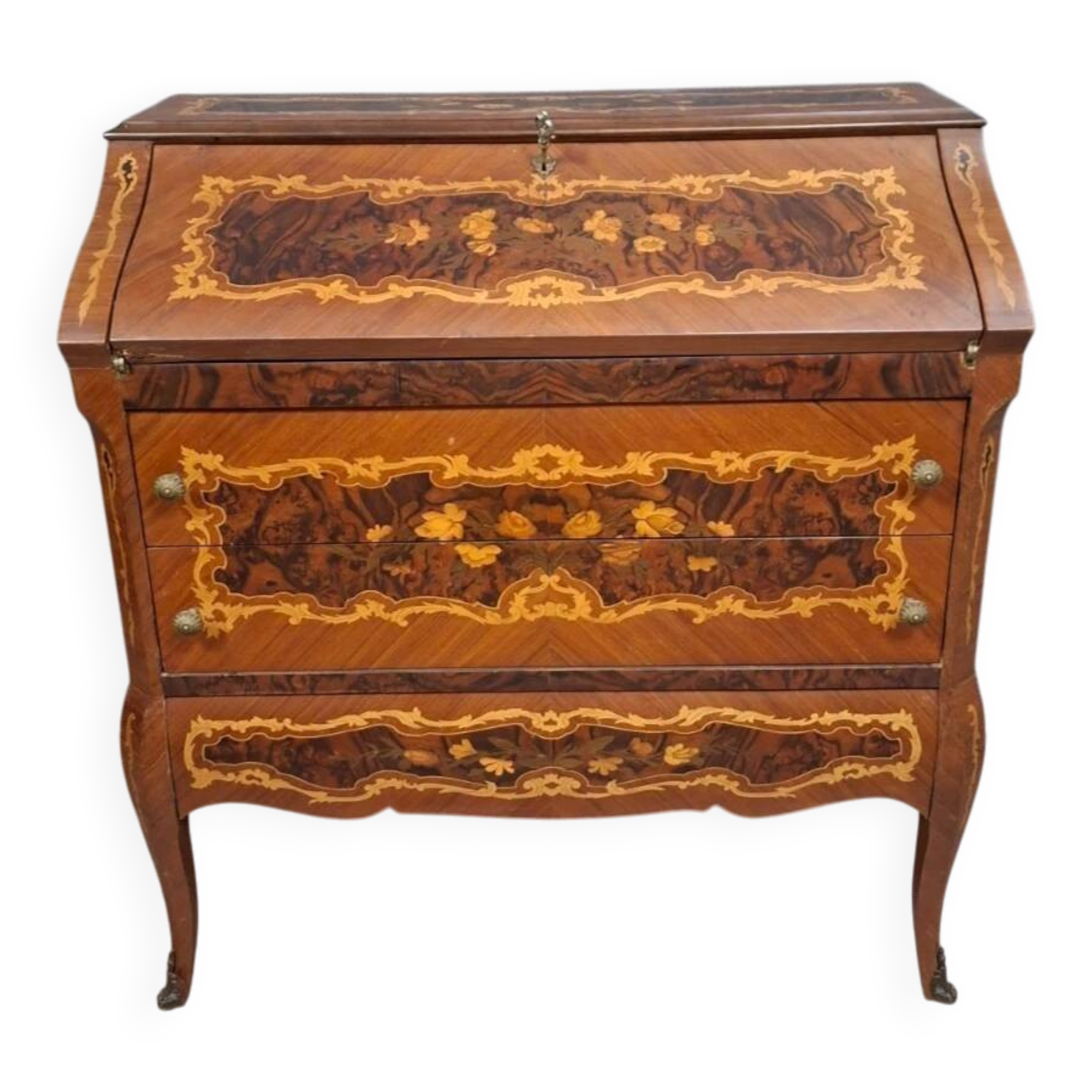 Antique Venetian sloped desk – Louis XV style