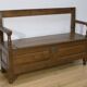 Banc Coffre de Palier en Chêne massif – 1920