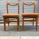 Pair of chairs by Guillerme and Chambron edition your home