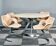 Euro Steel table and chair set 1970 Space Age