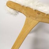 Pair of low chairs by olivier de schrijver