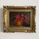 Oil on panel by Suefirier 1933 still life with poppies