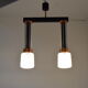 Suspension vintage de Drukov 1960's