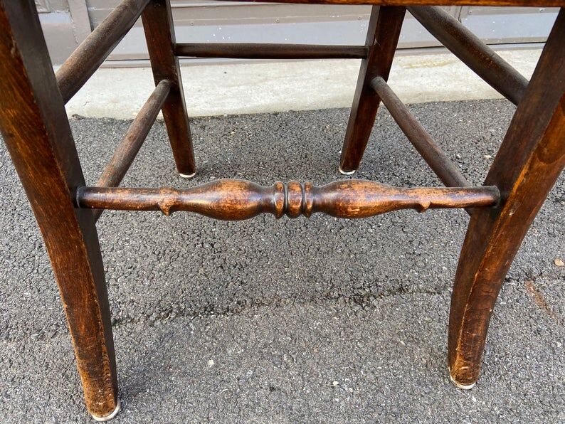 2 bistro chairs 1930 Alsace