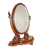 Early 20th Century Adjustable Mirror with Storage Compartment, 1890s
