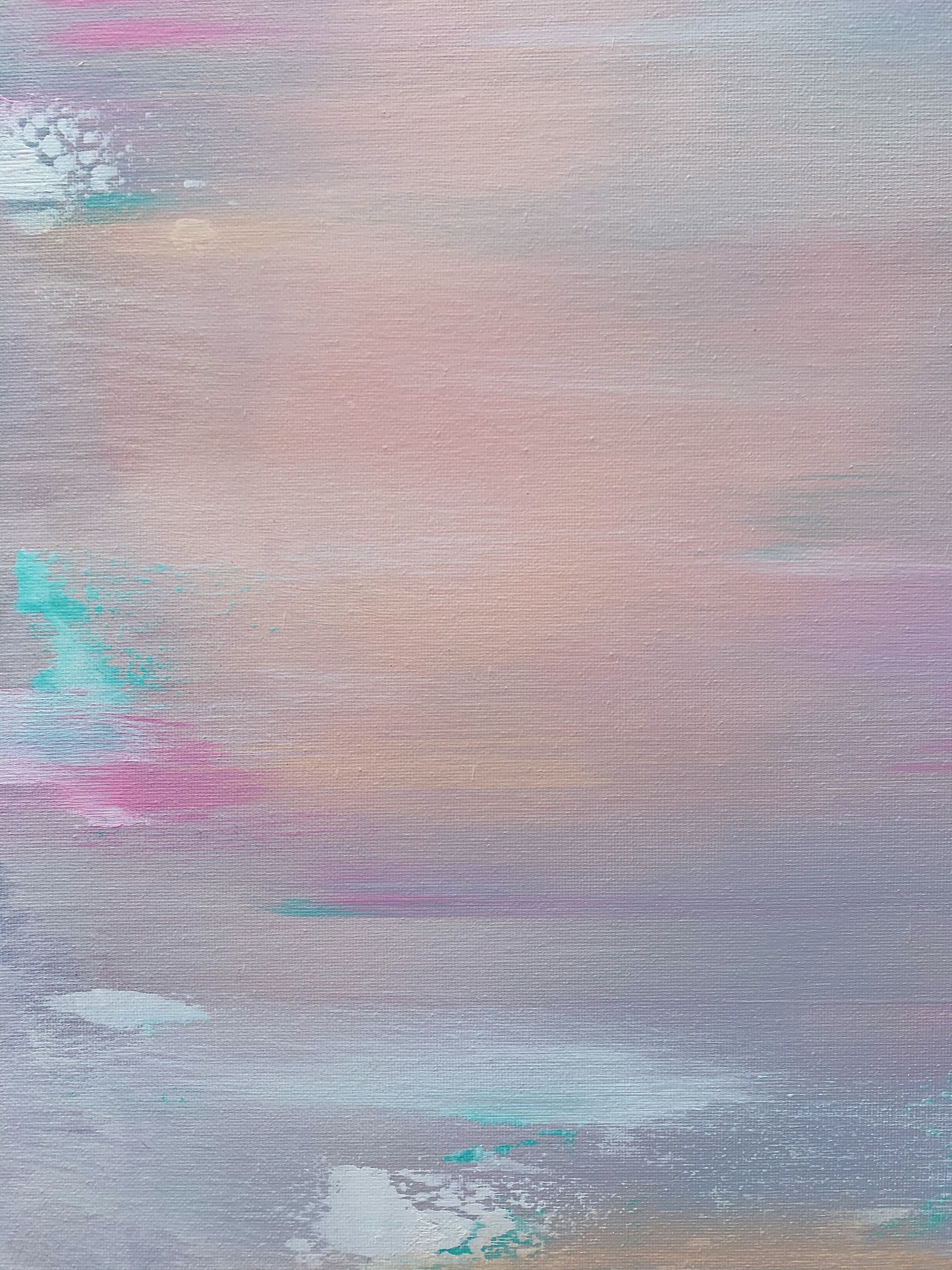 Modern abstract art canvas, Modern Love