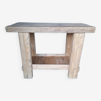 Etabli 119cm bois massif ancien