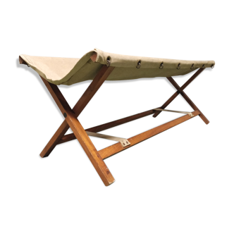 Former military camp bed sitting 1920s