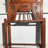 Vintage wardrobe coat rack