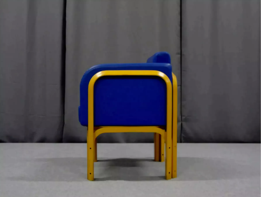 Leather armchair 1970