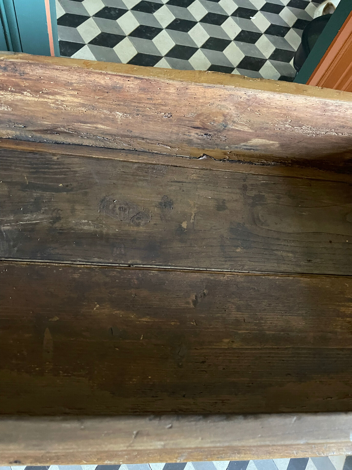 Old farmhouse coffee table