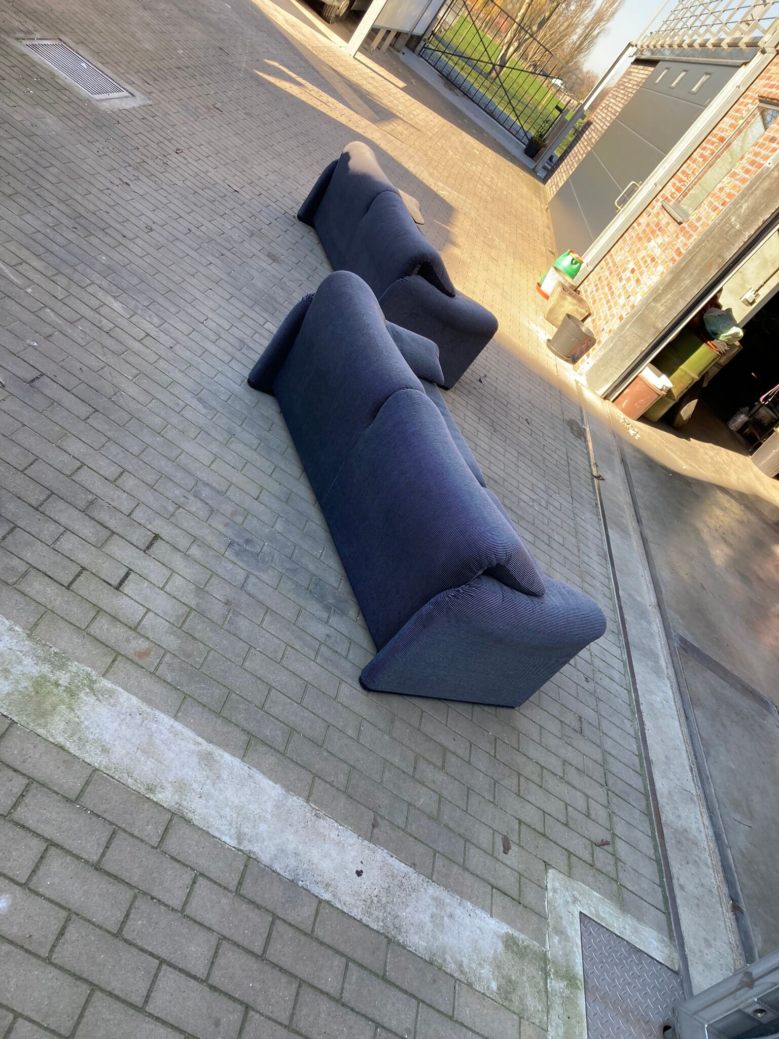 2x Cassina Maralunga 2places (190cm) by Vico Magistretti