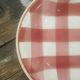 Flat hollow earthenware New Givors model 8008