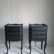 Paire de tables de chevet