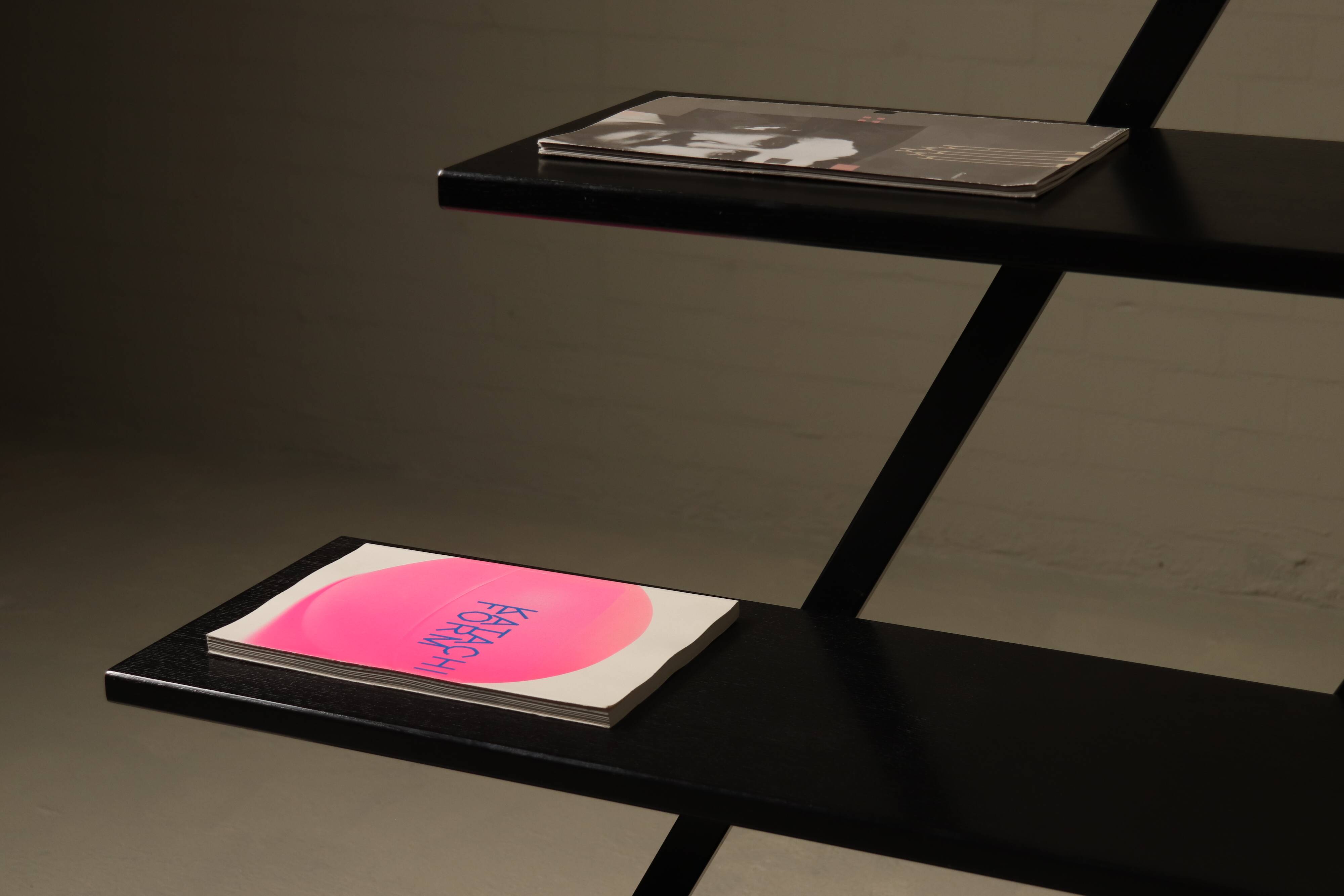 Postmodern Freestanding shelving Unit by Interlübke Germany 1980s