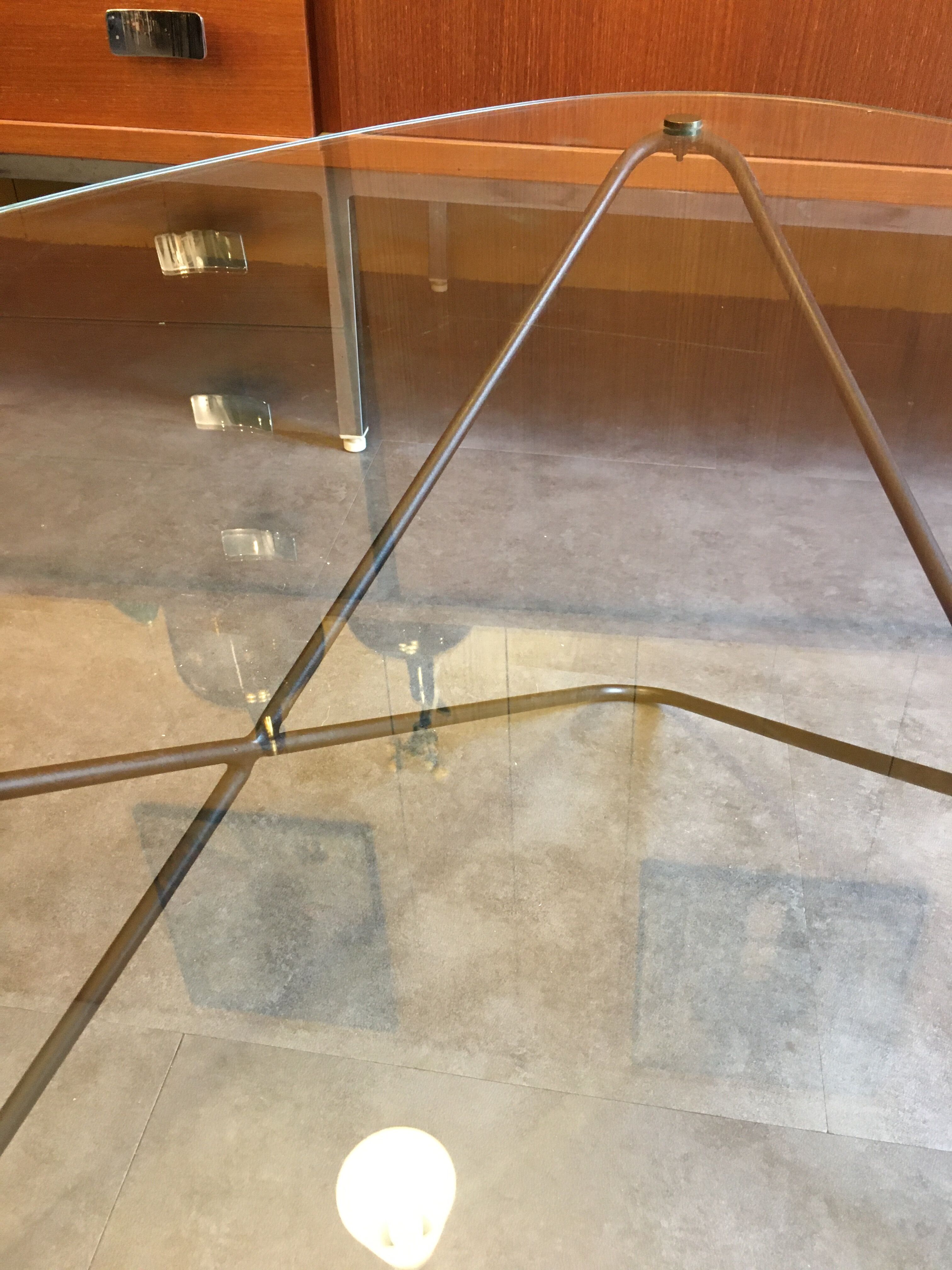 Table basse Jasmin, de F.Lasbleiz, Airborne, circa 1950