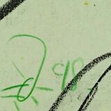 Numbered lithograph