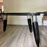 Murano art glass dining table by Maurice Barilone for Roche Bobois