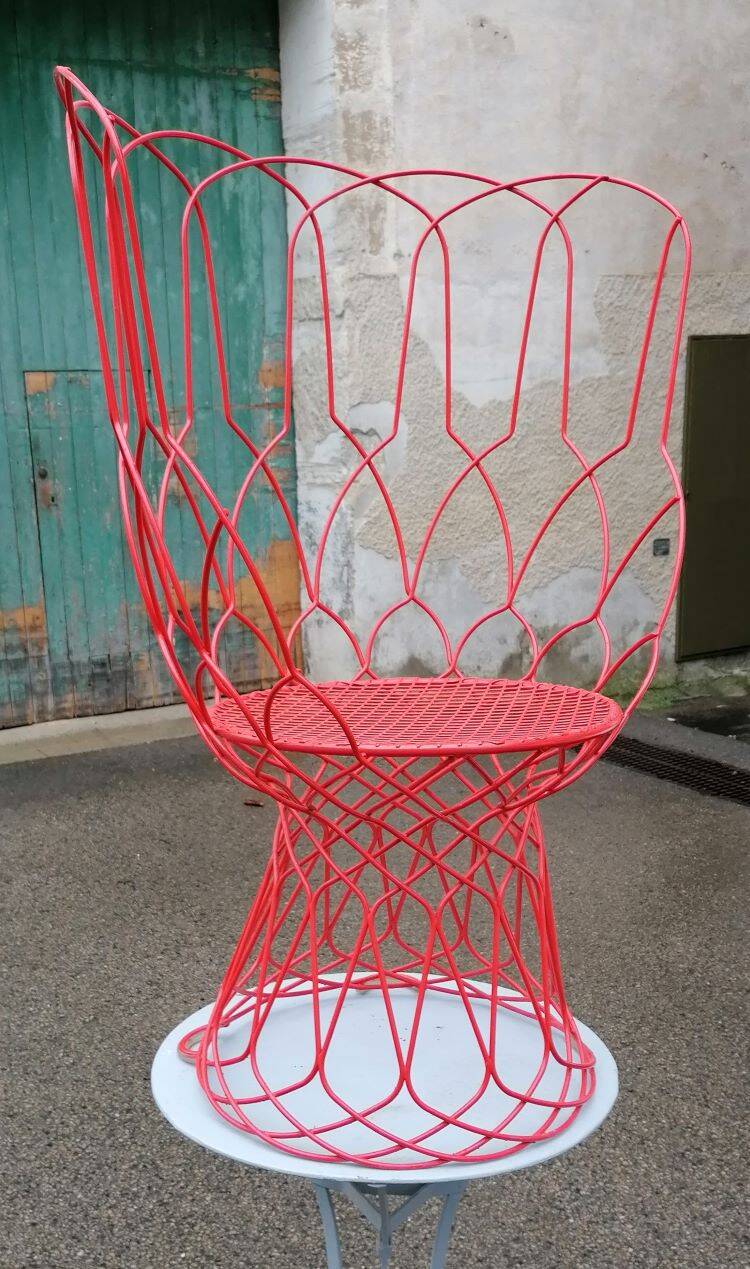 Sumptuous Arabesque Garden Armchair Contemporary Art Design Clin d’Oeil