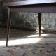 Table extensible vintage pieds compas