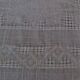 Series of six hand embroidered YG monogrammed YG linen table towels