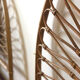 Rattan bed headboard - bamboo