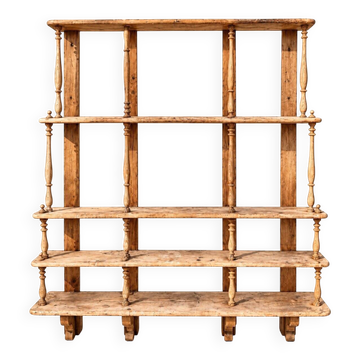 Étagère à gradins – Style Louis-Philippe – Pin massif – XIXe siècle