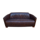 Leather club sofa