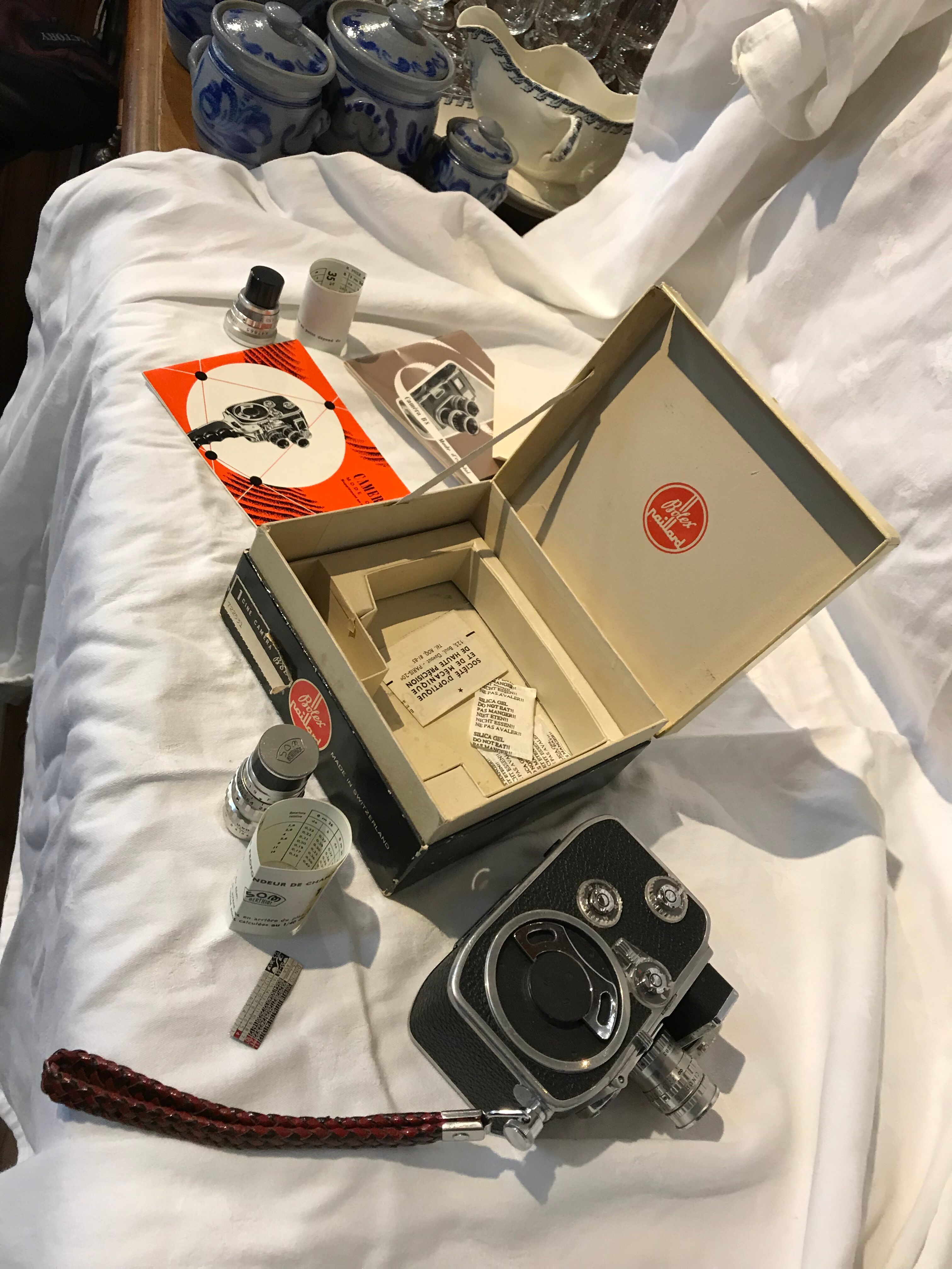 Bolex paillard camera b8l