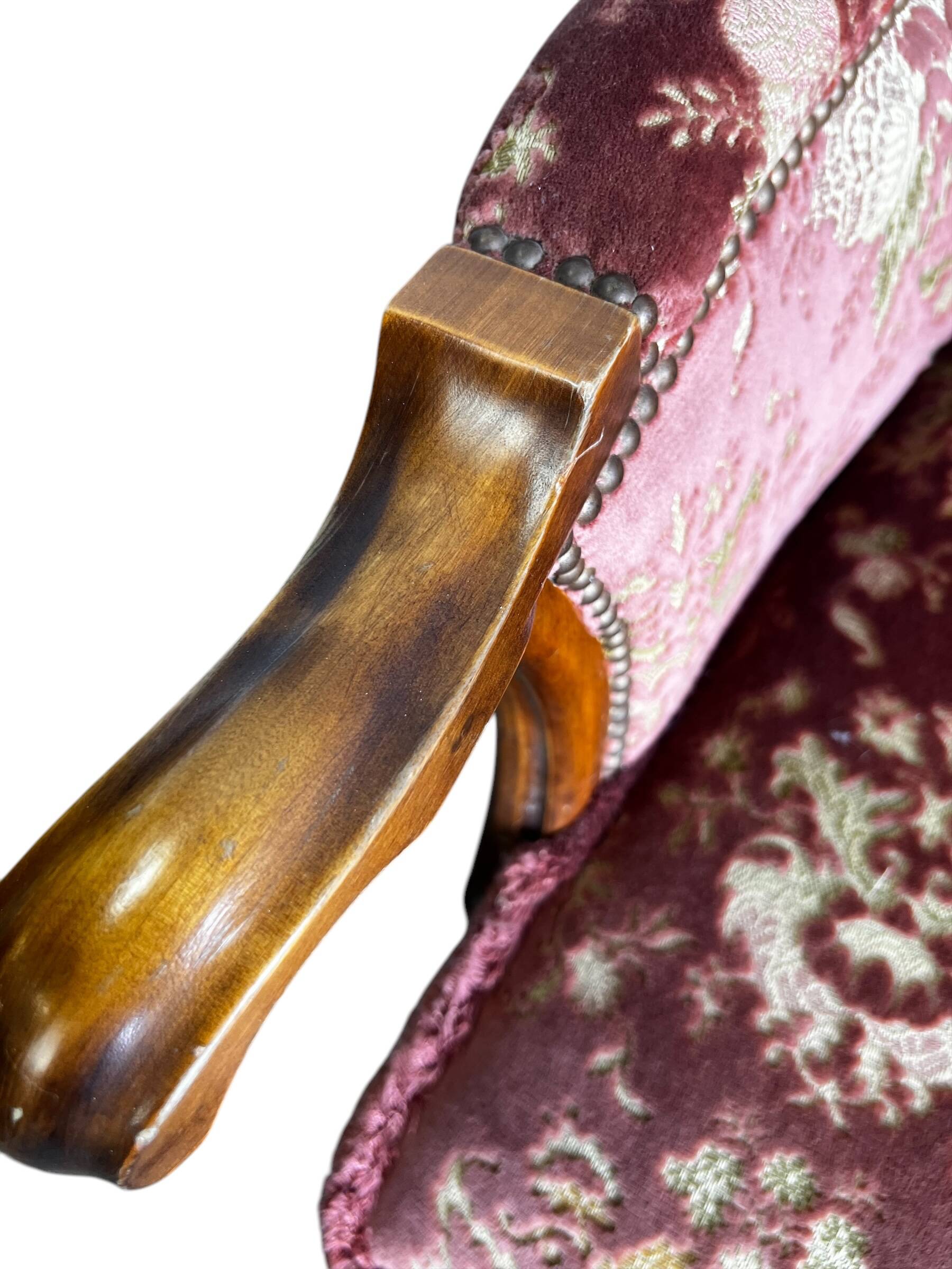 Siège/canapé / fauteuil  baroque rose vintage