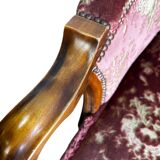 Vintage pink baroque seat/sofa/armchair