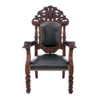 Fauteuil, France fin du XIXe siècle