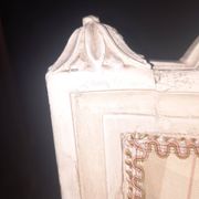 Lacquered armchair in the Louis XVI style