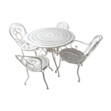 Wrought iron garden set