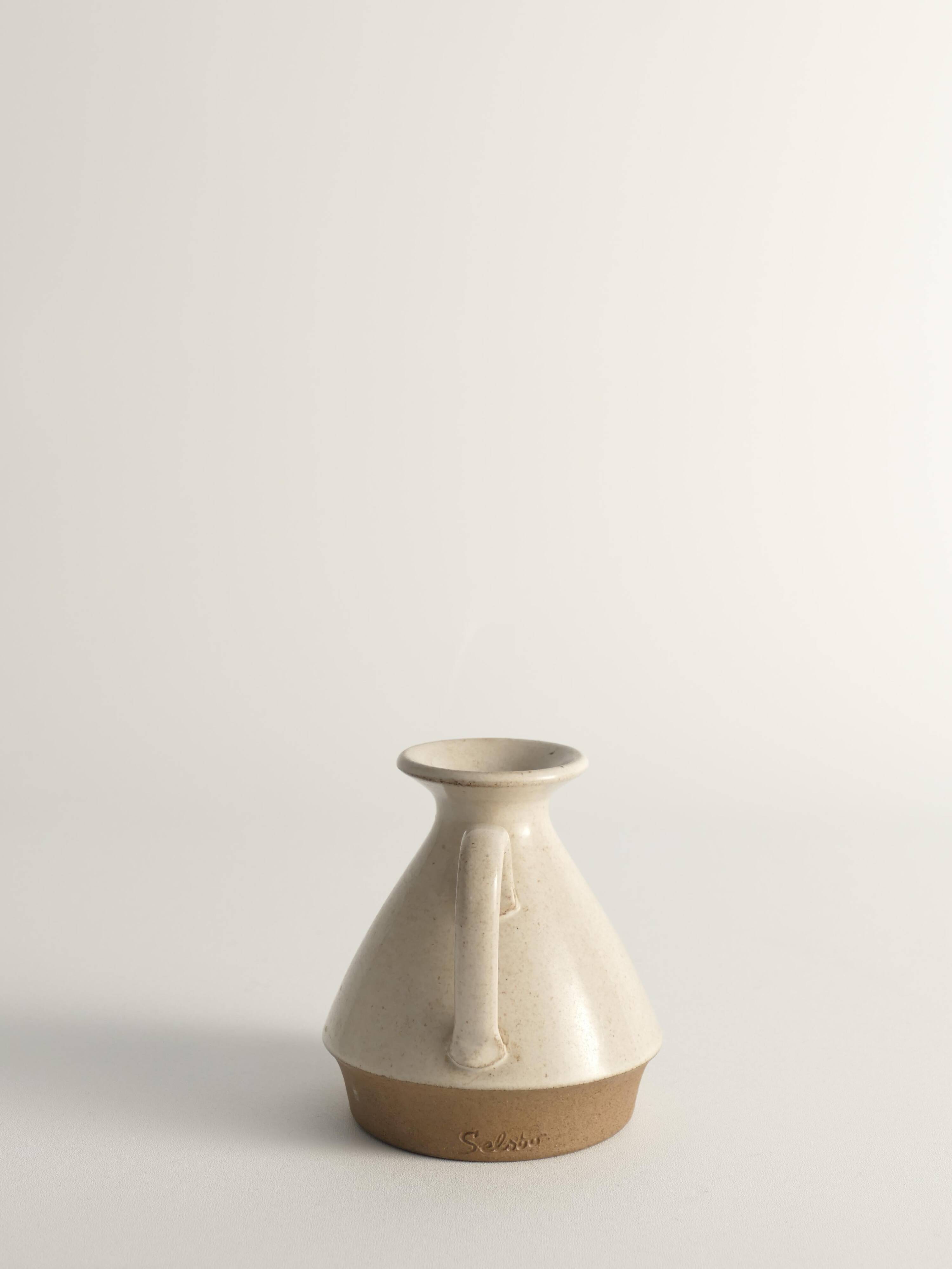 Scandinavian Modern Stoneware Vase by Aage Rasmus Selsbo, Selsbo Keramik, 1960s